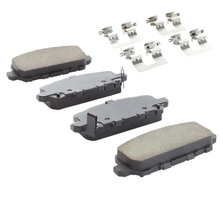 MPA 1001-1841C Quality-Built Premium Ceramic Brake Pads w/ Hardware