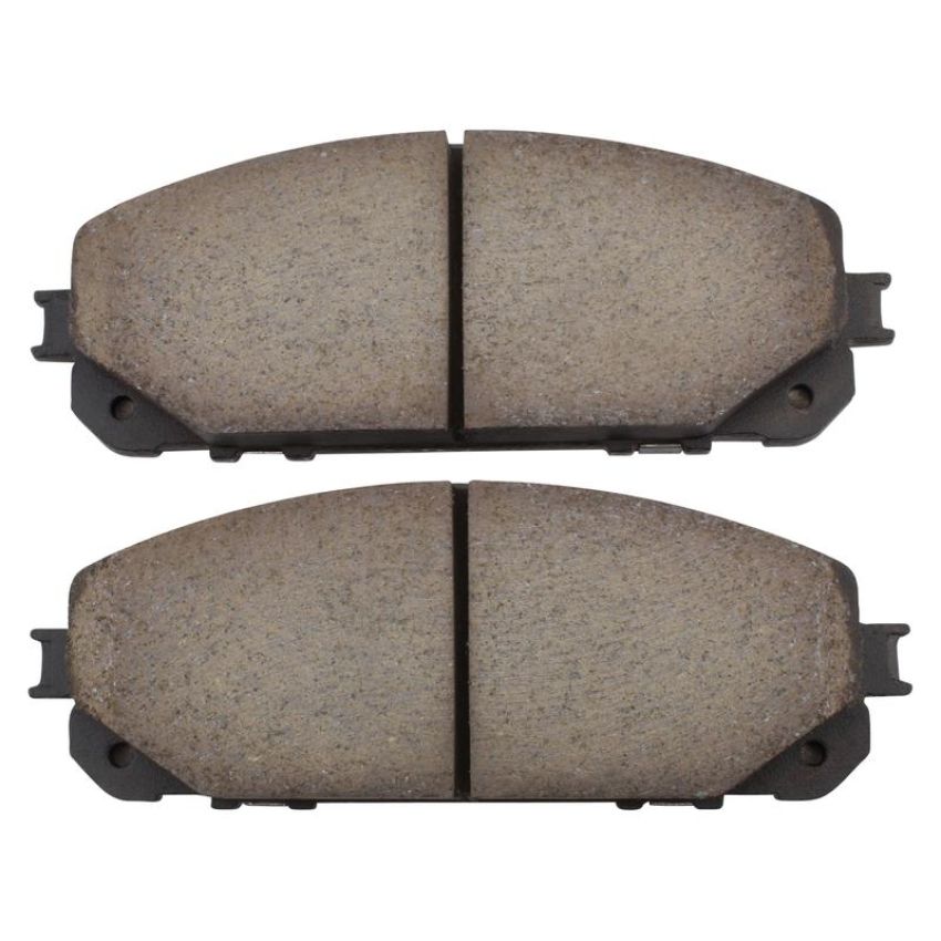 MPA 1001-1843C Quality-Built Premium Ceramic Brake Pads w/ Hardware