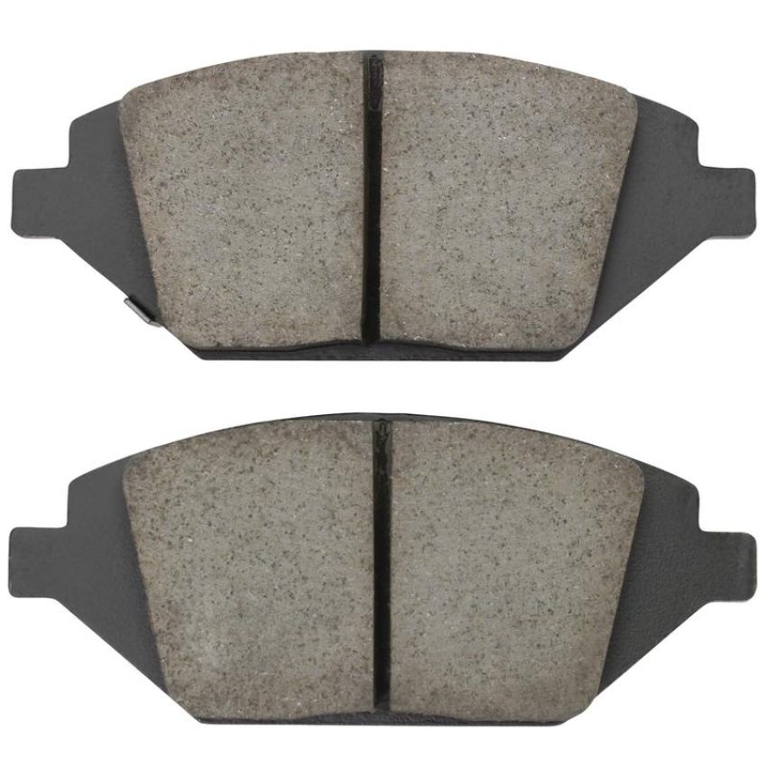 MPA 1001-1864C Quality-Built Premium Ceramic Brake Pads w/ Hardware