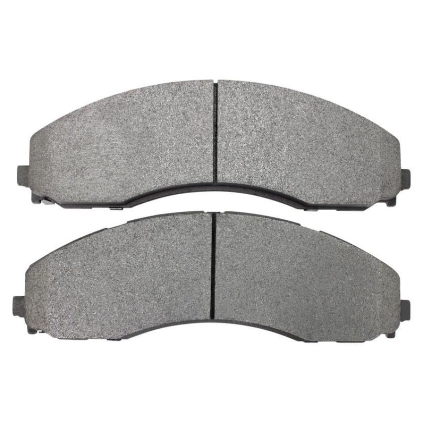 MPA 1001-2018M Quality-Built Premium Semi-Metallic Brake Pads w/ Hardware
