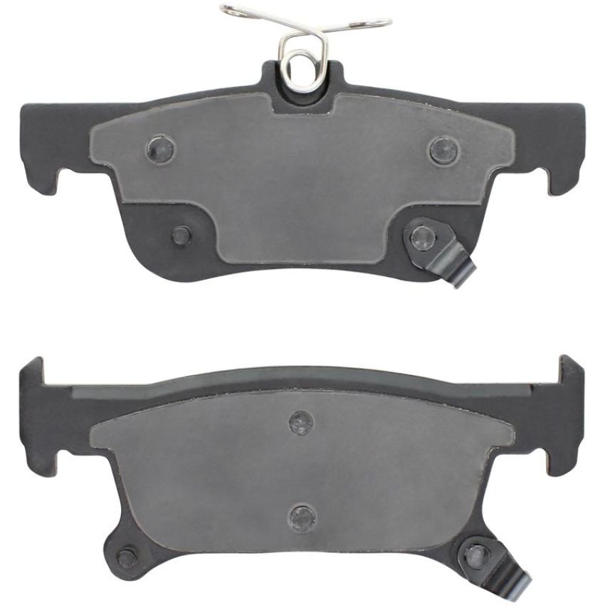 MPA 1001-2025C Quality-Built Premium Ceramic Brake Pads w/ Hardware