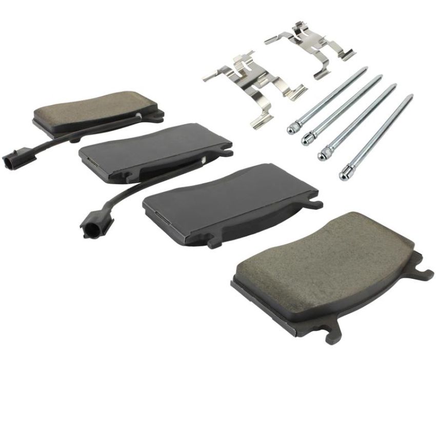 MPA 1001-2052C Quality-Built Premium Ceramic Brake Pads w/ Hardware