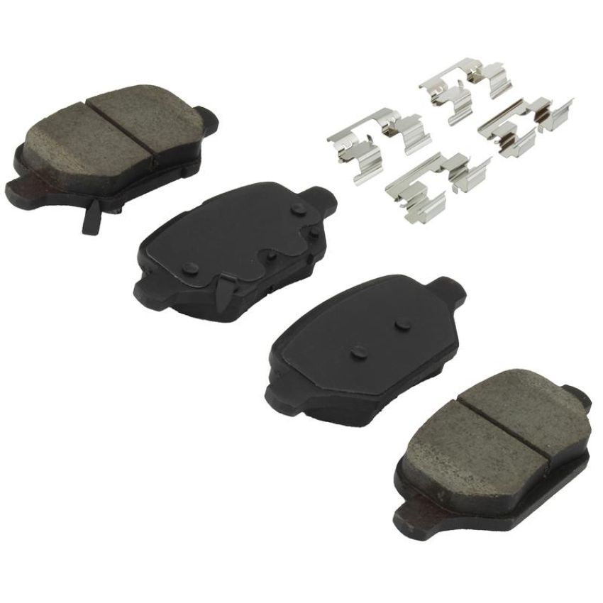 MPA 1001-2168C Quality-Built Premium Ceramic Brake Pads
