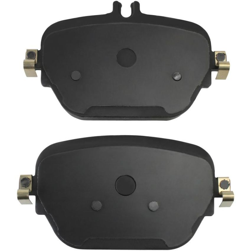 MPA 1001-2193M Quality-Built Premium Semi-Metallic Brake Pads