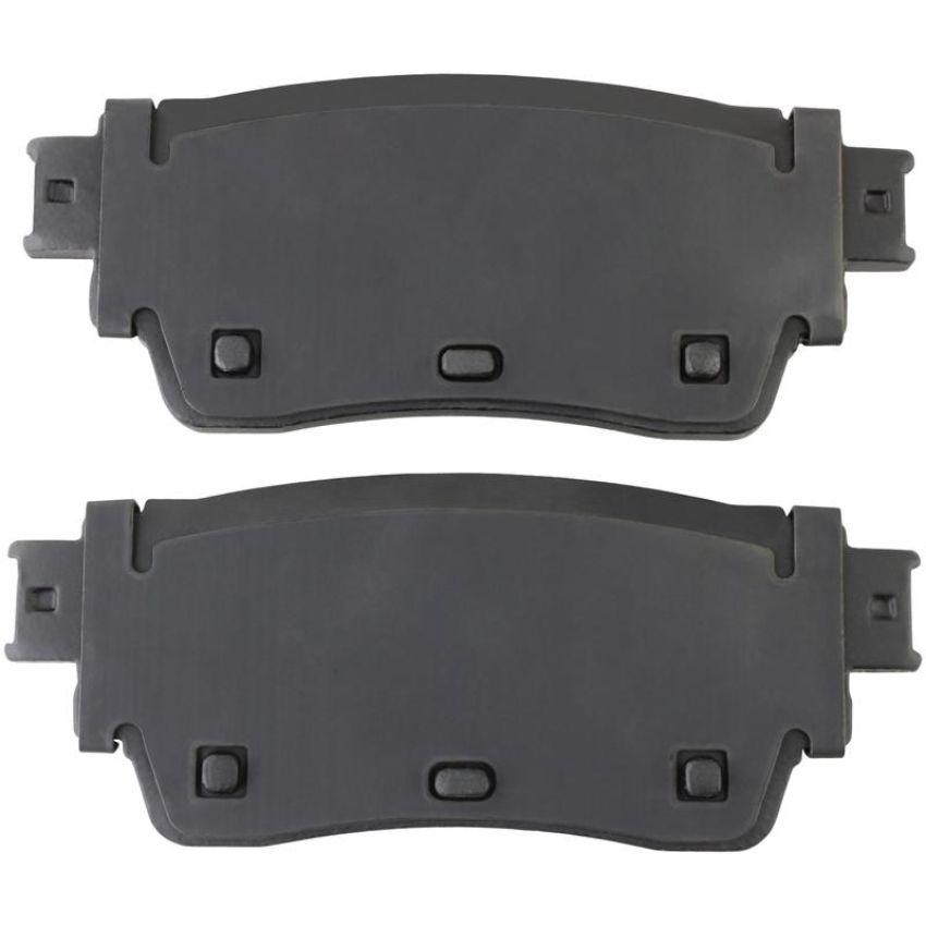 MPA 1001-2200C Quality-Built Premium Ceramic Brake Pads