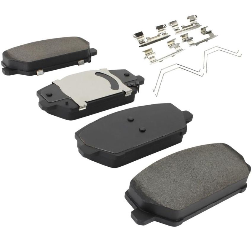 MPA 1001-2211M Quality-Built Premium Semi-Metallic Brake Pads