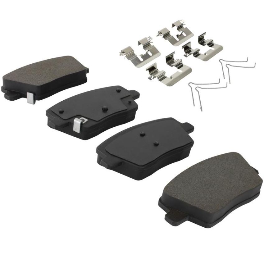 MPA 1001-2212M Quality-Built Premium Semi-Metallic Brake Pads