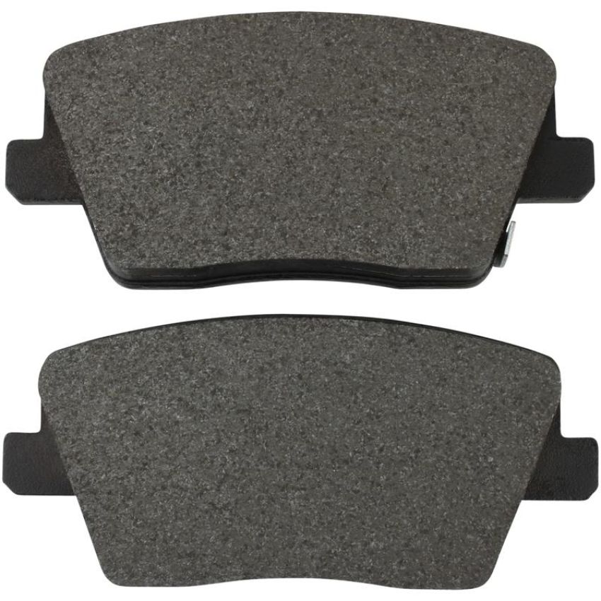 MPA 1001-2212M Quality-Built Premium Semi-Metallic Brake Pads