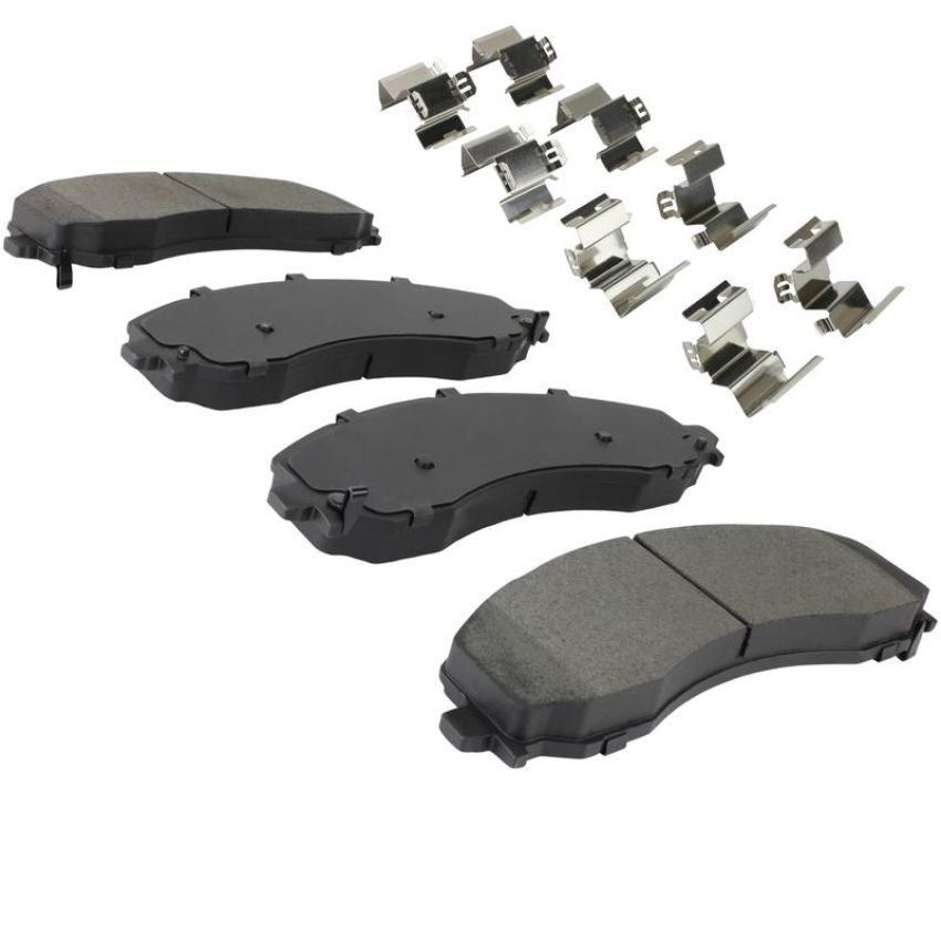 MPA 1001-2223M Quality-Built Premium Semi-Metallic Brake Pads
