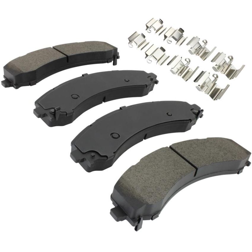 MPA 1001-2224M Quality-Built Premium Semi-Metallic Brake Pads