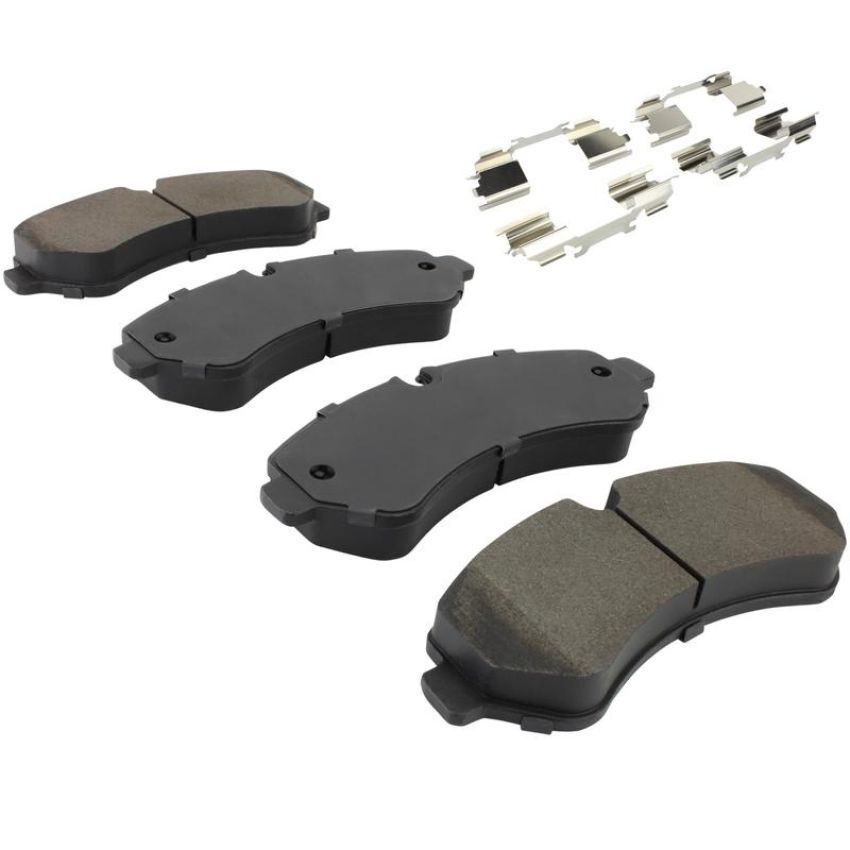 MPA 1001-2236M Quality-Built Premium Semi-Metallic Brake Pads