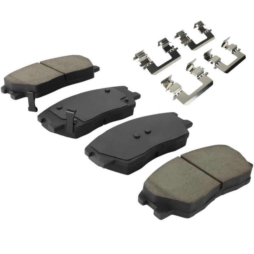 MPA 1001-2287C Quality-Built Premium Ceramic Brake Pads