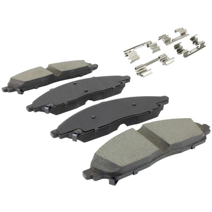MPA 1001-2402C Quality-Built Premium Ceramic Brake Pads