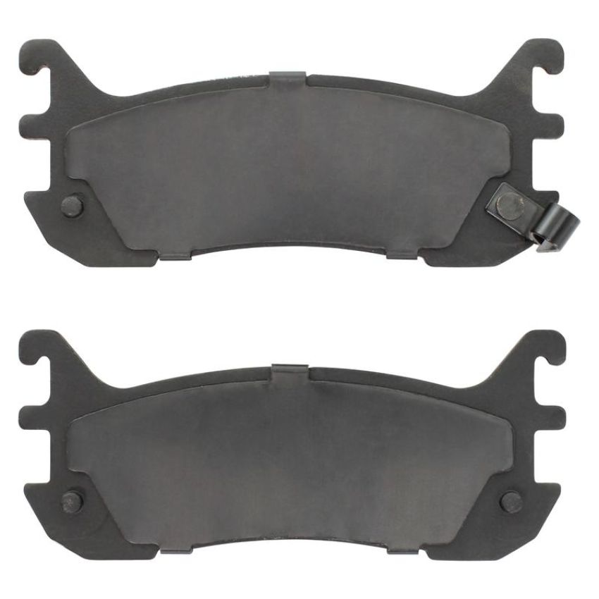 MPA 1002-0636M Quality-Built Work Force Heavy Duty Brake Pads w/ Hardware