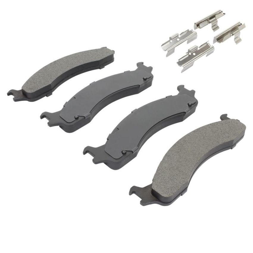 MPA 1002-0655AM Quality-Built Work Force Heavy Duty Brake Pads w/ Hardware