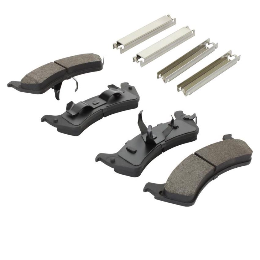 MPA 1002-0667M Quality-Built Work Force Heavy Duty Brake Pads w/ Hardware