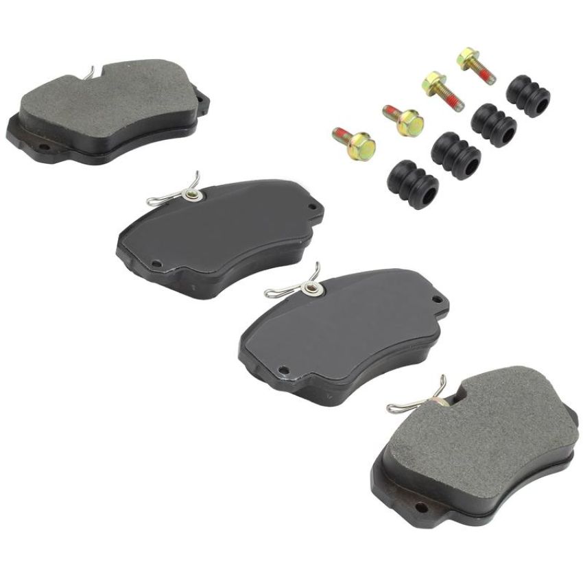 MPA 1002-0720M Quality-Built Work Force Heavy Duty Brake Pads w/ Hardware