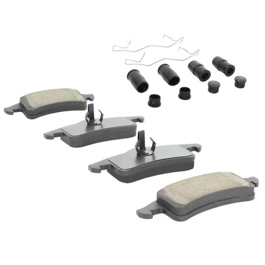 MPA 1002-0791M Quality-Built Work Force Heavy Duty Brake Pads w/ Hardware