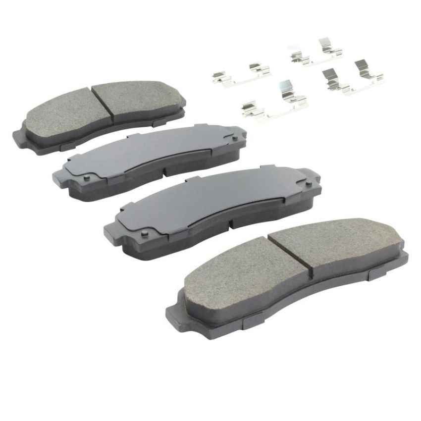 MPA 1002-0833M Quality-Built Work Force Heavy Duty Brake Pads w/ Hardware