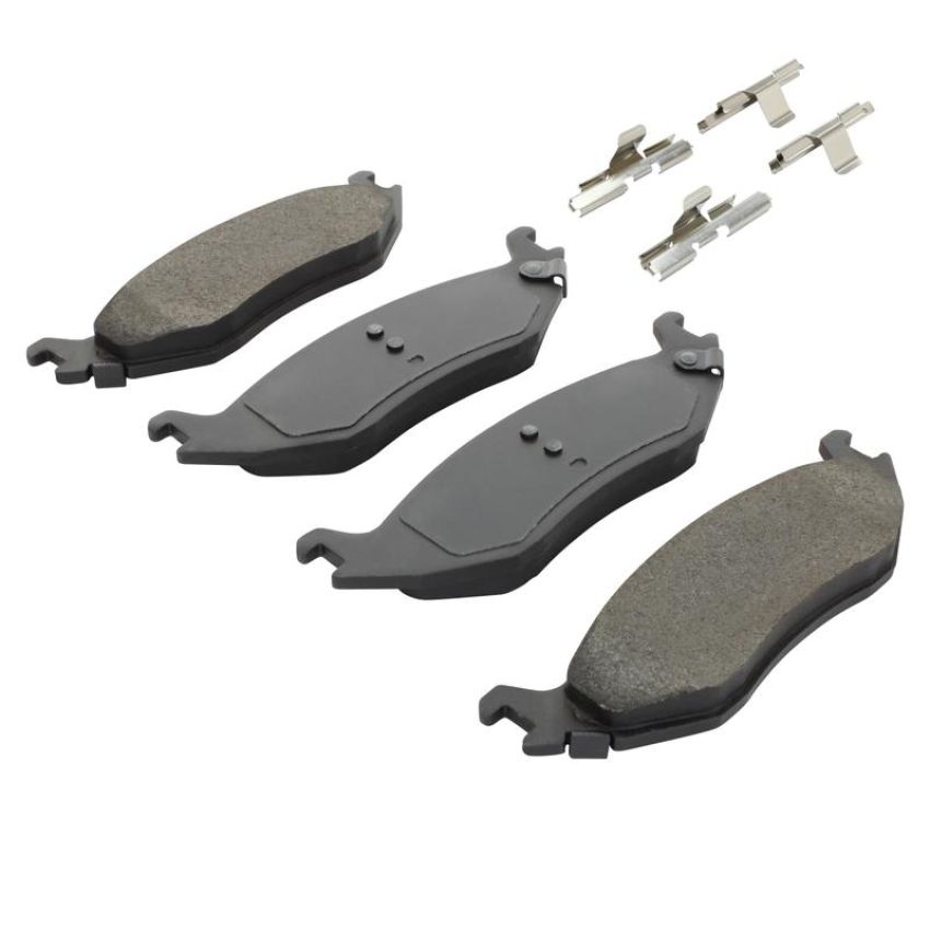 MPA 1002-0898M Quality-Built Work Force Heavy Duty Brake Pads w/ Hardware