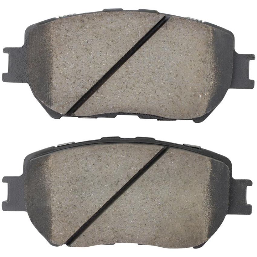 MPA 1002-0908AM Quality-Built Work Force Heavy Duty Brake Pads w/ Hardware