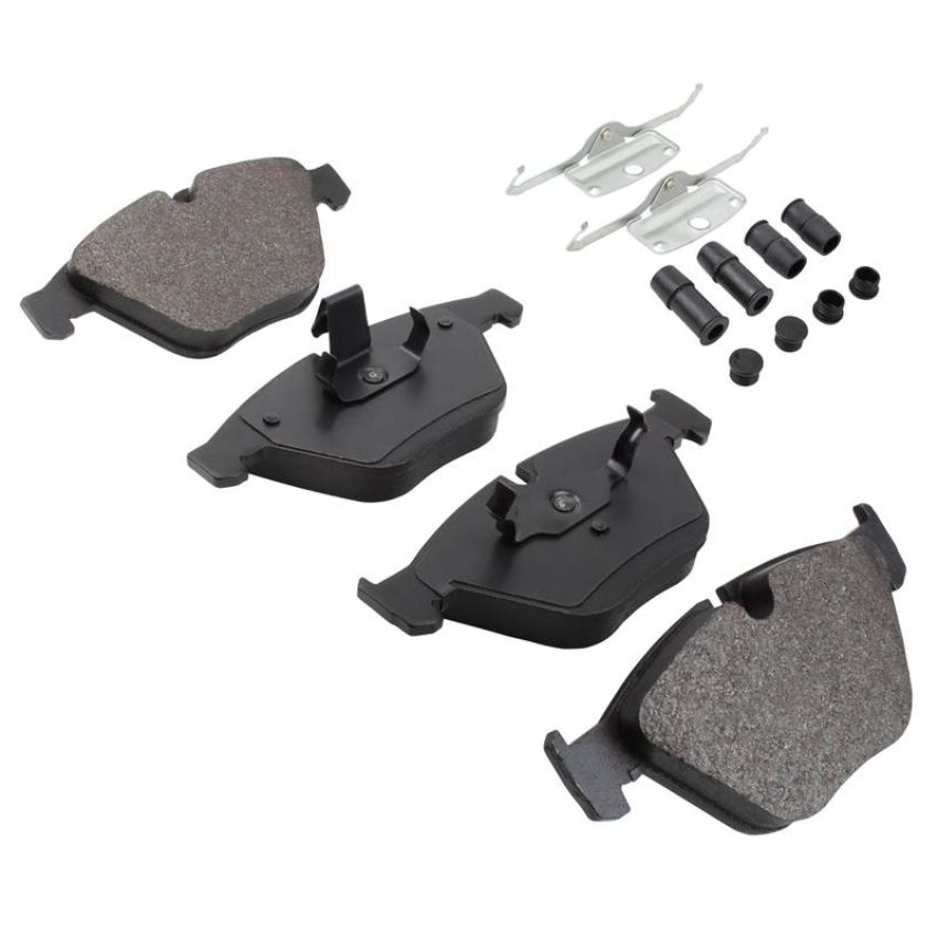 MPA 1002-0918M Quality-Built Work Force Heavy Duty Brake Pads w/ Hardware