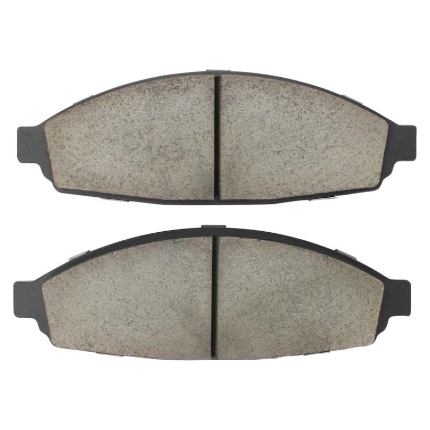 MPA 1002-0931M Quality-Built Work Force Heavy Duty Brake Pads w/ Hardware