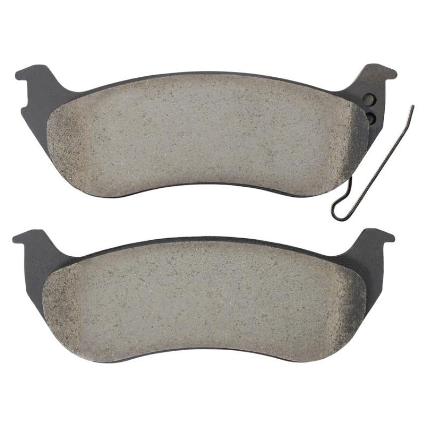 MPA 1002-0981M Quality-Built Work Force Heavy Duty Brake Pads w/ Hardware