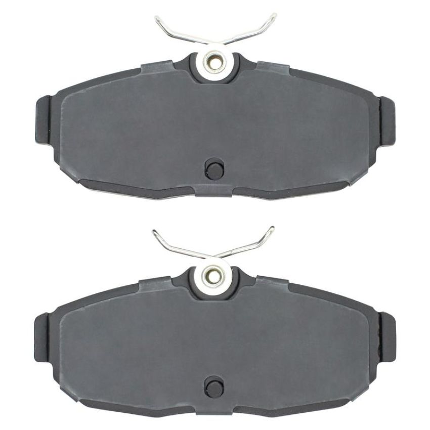 MPA 1002-1082M Quality-Built Work Force Heavy Duty Brake Pads w/ Hardware