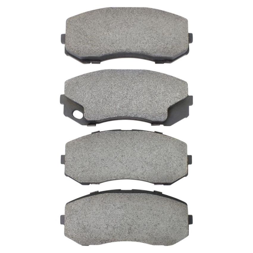 MPA 1002-1265M Quality-Built Work Force Heavy Duty Brake Pads w/ Hardware