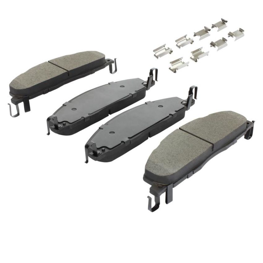 MPA 1002-1400M Quality-Built Work Force Heavy Duty Brake Pads w/ Hardware