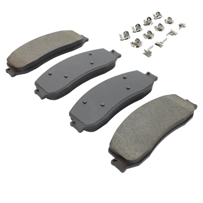 MPA 1002-1631M Quality-Built Work Force Heavy Duty Brake Pads w/ Hardware
