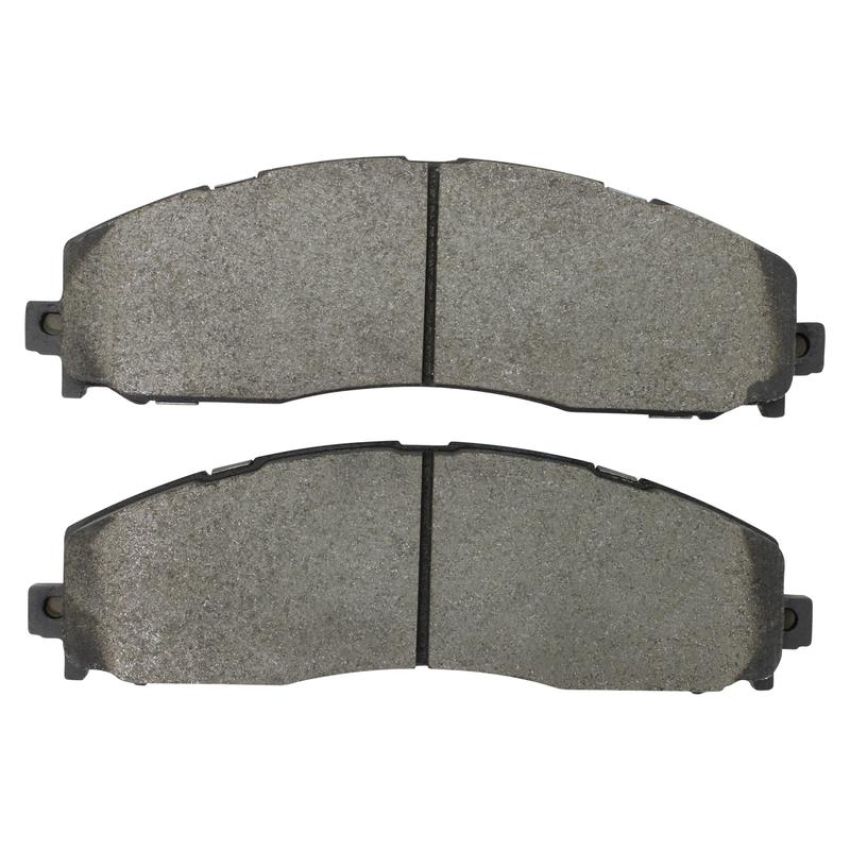 MPA 1002-1691M Quality-Built Work Force Heavy Duty Brake Pads w/ Hardware