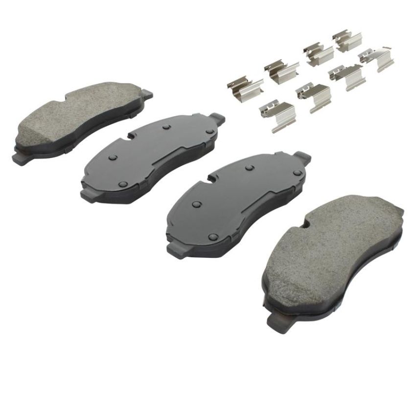 MPA 1002-1774M Quality-Built Work Force Heavy Duty Brake Pads w/ Hardware