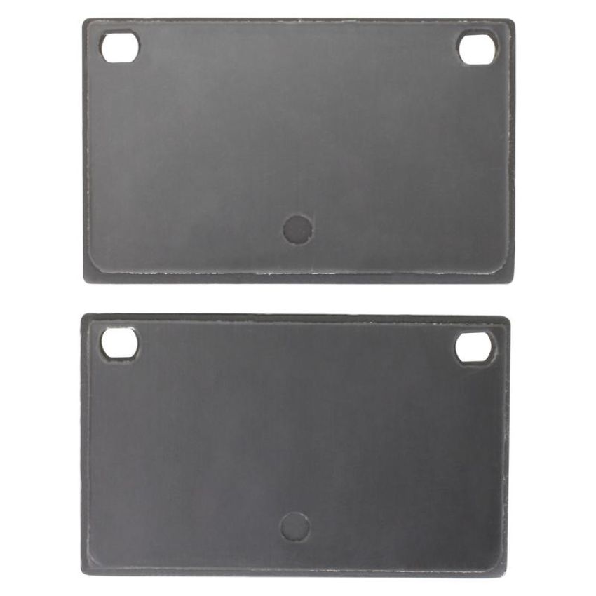 MPA 1003-0043M Quality-Built Black Series Semi-Metallic Brake Pads