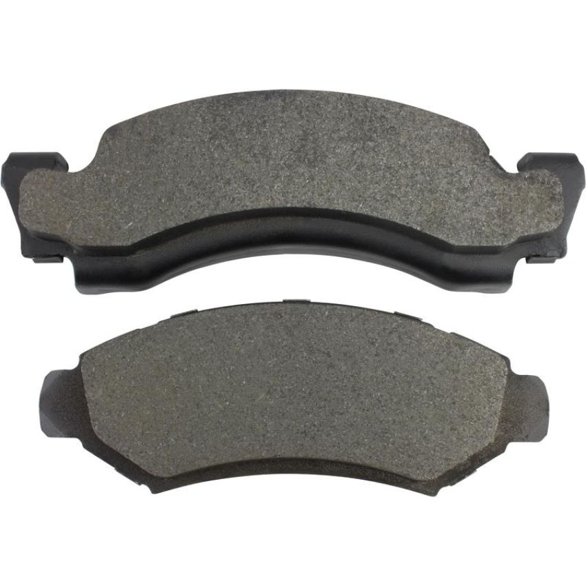 MPA 1003-0050AM Quality-Built Black Series Semi-Metallic Brake Pads w/ Hardware