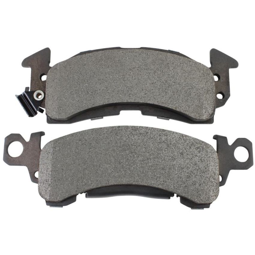 MPA 1003-0052AM Quality-Built Black Series Semi-Metallic Brake Pads w/ Hardware