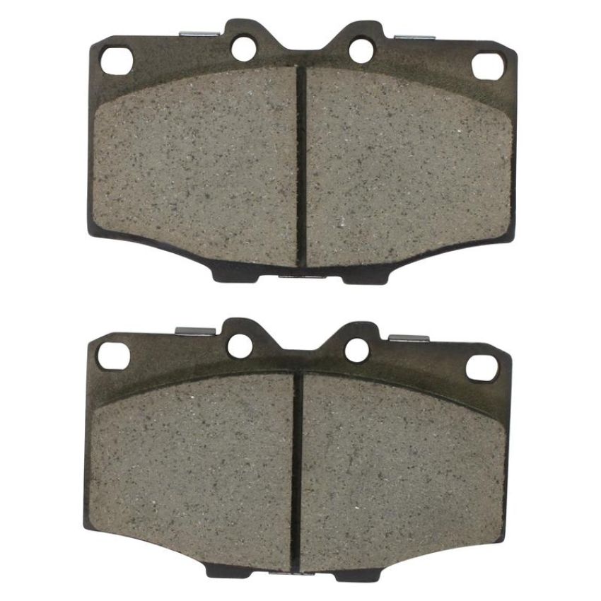 MPA 1003-0137AC Quality-Built Black Series Ceramic Brake Pads w/ Hardware