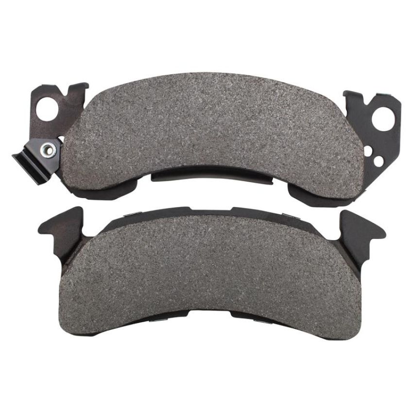 MPA 1003-0153M Quality-Built Black Series Semi-Metallic Brake Pads w/ Hardware