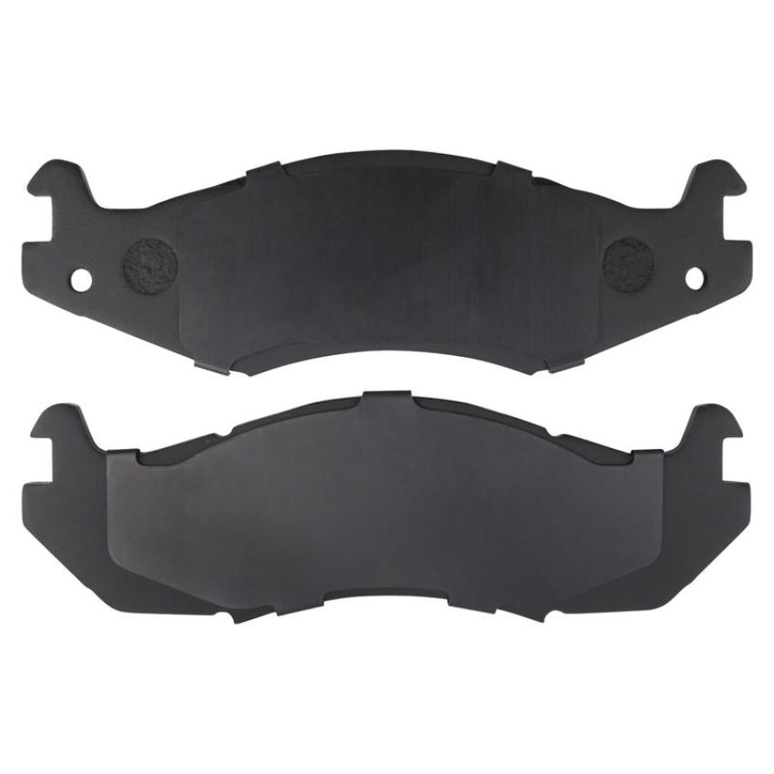 MPA 1003-0203M Quality-Built Black Series Semi-Metallic Brake Pads w/ Hardware