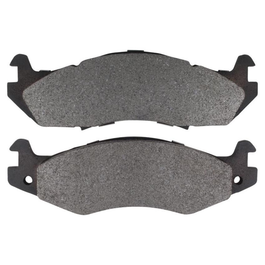 MPA 1003-0203M Quality-Built Black Series Semi-Metallic Brake Pads w/ Hardware