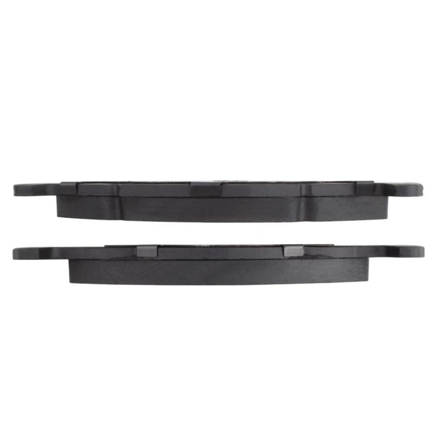 MPA 1003-0203M Quality-Built Black Series Semi-Metallic Brake Pads w/ Hardware
