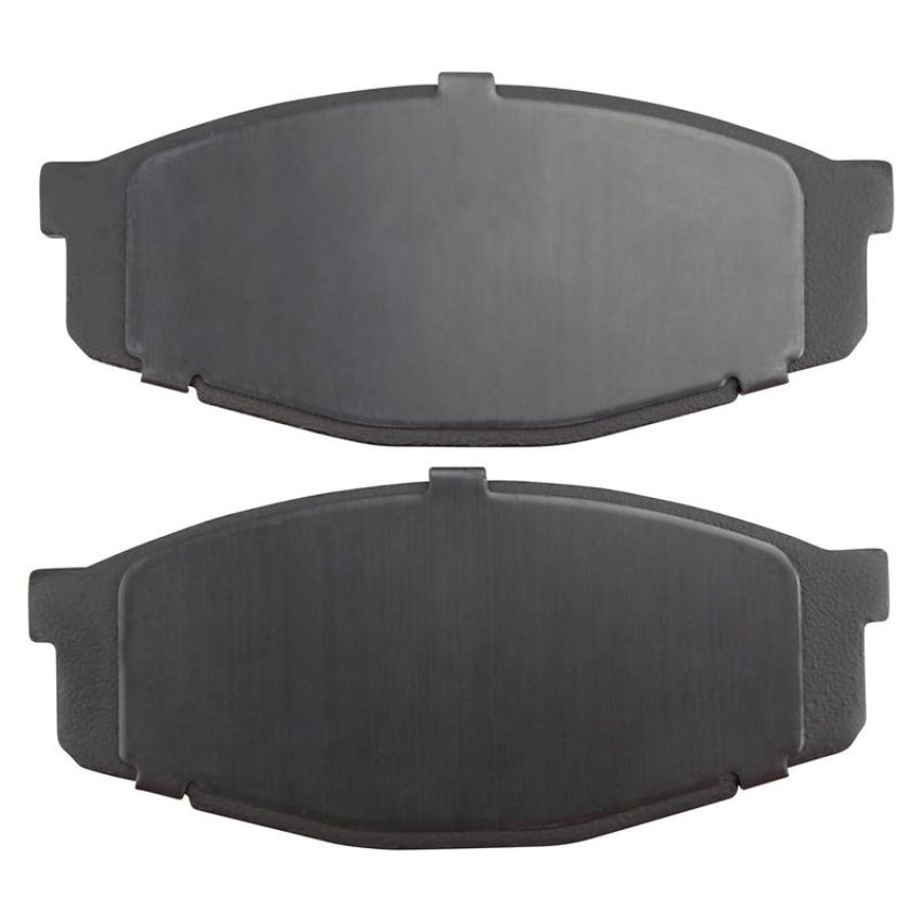 MPA 1003-0207C Quality-Built Black Series Ceramic Brake Pads w/ Hardware