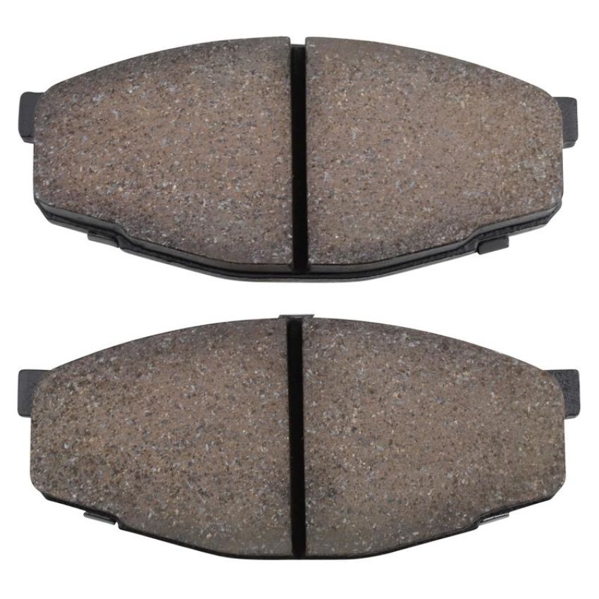MPA 1003-0207C Quality-Built Black Series Ceramic Brake Pads w/ Hardware
