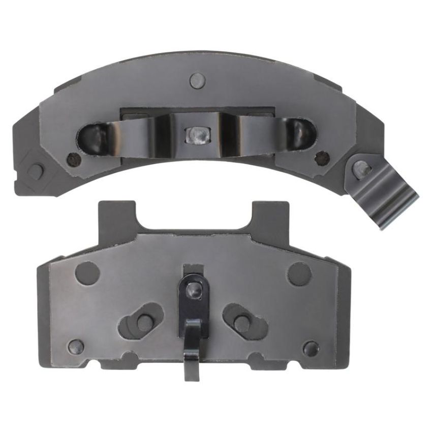 MPA 1003-0215AM Quality-Built Black Series Semi-Metallic Brake Pads w/ Hardware
