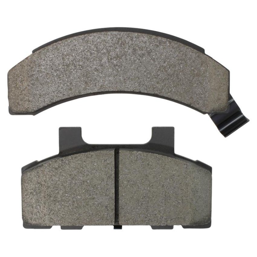 MPA 1003-0215AM Quality-Built Black Series Semi-Metallic Brake Pads w/ Hardware
