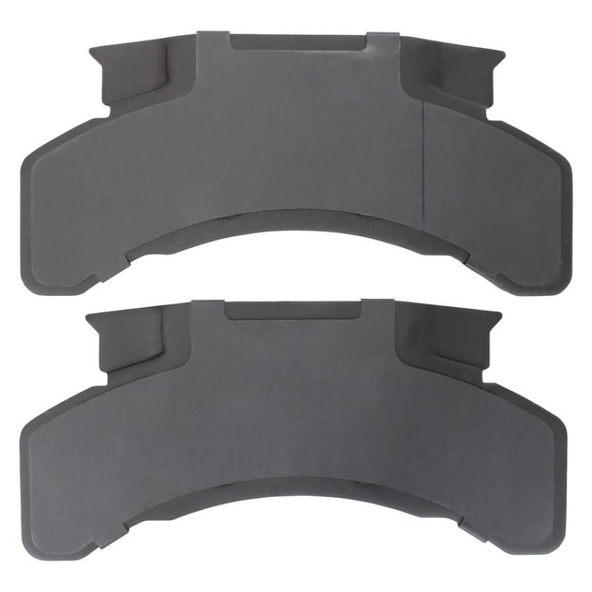 MPA 1003-0224M Quality-Built Black Series Semi-Metallic Brake Pads w/ Hardware