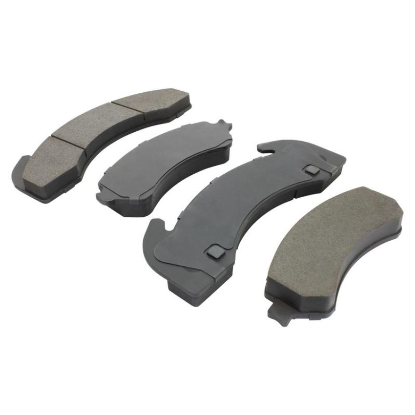 MPA 1003-0225M Quality-Built Black Series Semi-Metallic Brake Pads