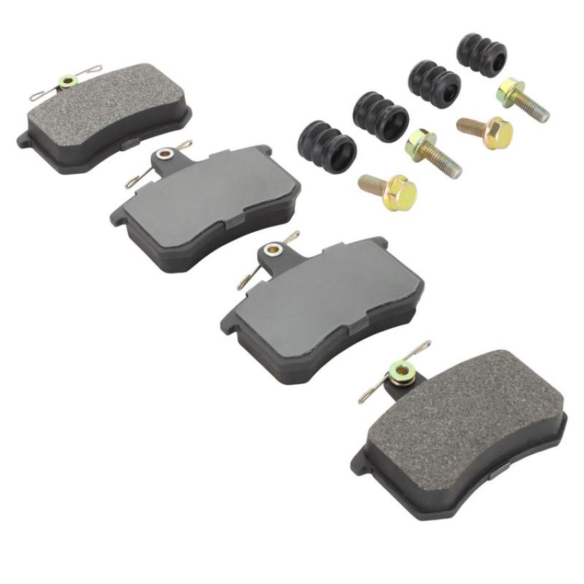 MPA 1003-0228C Quality-Built Black Series Ceramic Brake Pads w/ Hardware
