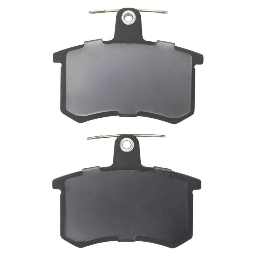MPA 1003-0228M Quality-Built Black Series Semi-Metallic Brake Pads w/ Hardware
